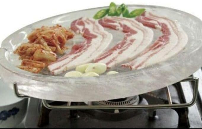 水晶焼肉用プレート焼肉 遠赤外線 韓国食器飲食店